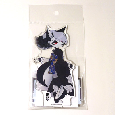 Movic Helluva Boss Loona Acrylic Stand Japan Kimono Wafuku Figure Authentic NEW