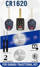Key Fob Replacement Batteries for Traditional Key 2 Packs CR1620 Check Fitment