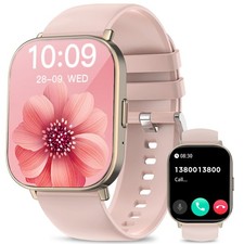 Smart Watch, 2.01  HD Smart Watches for Women, Fitness Tracker Watch with Blo...