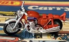 Vintage Matchbox No. 18 Hondarora Motorcycle 1974 Red Bike Lesney England