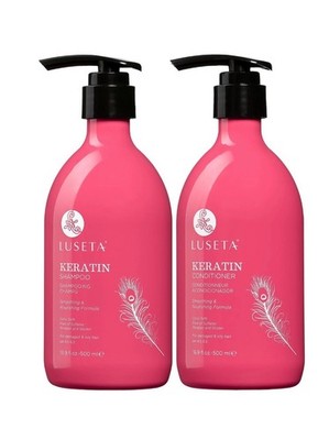 Luseta Keratin Smooth Shampoo and Conditioner Set 2x16.9 oz.