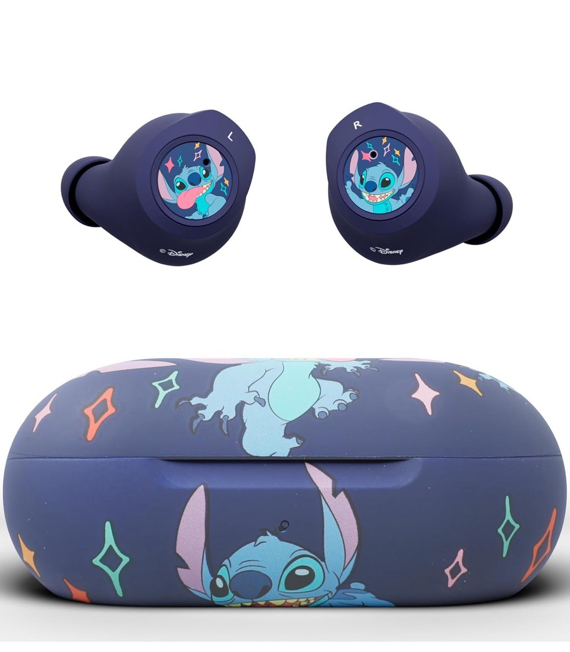 Stitch Wireless Earbuds, écouteurs au design premium et finitions métallisées