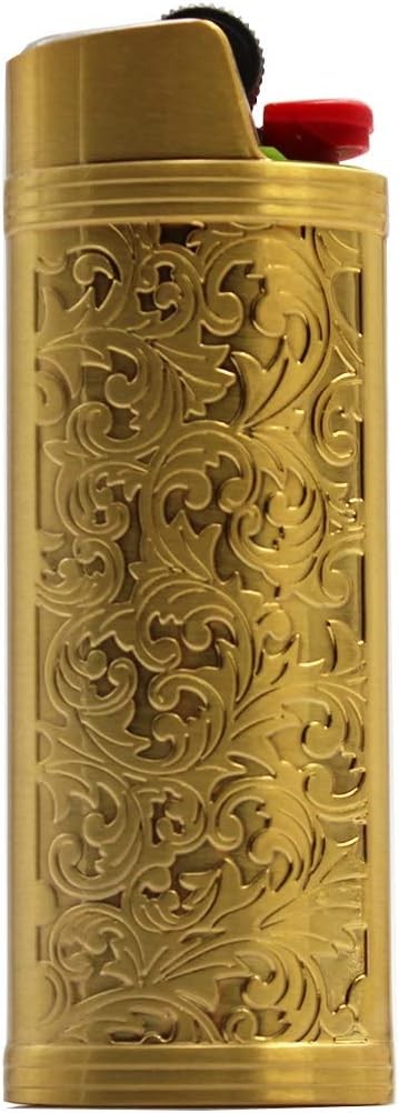 Case Cover With Vintage Floral Design For Bic Full Size J6