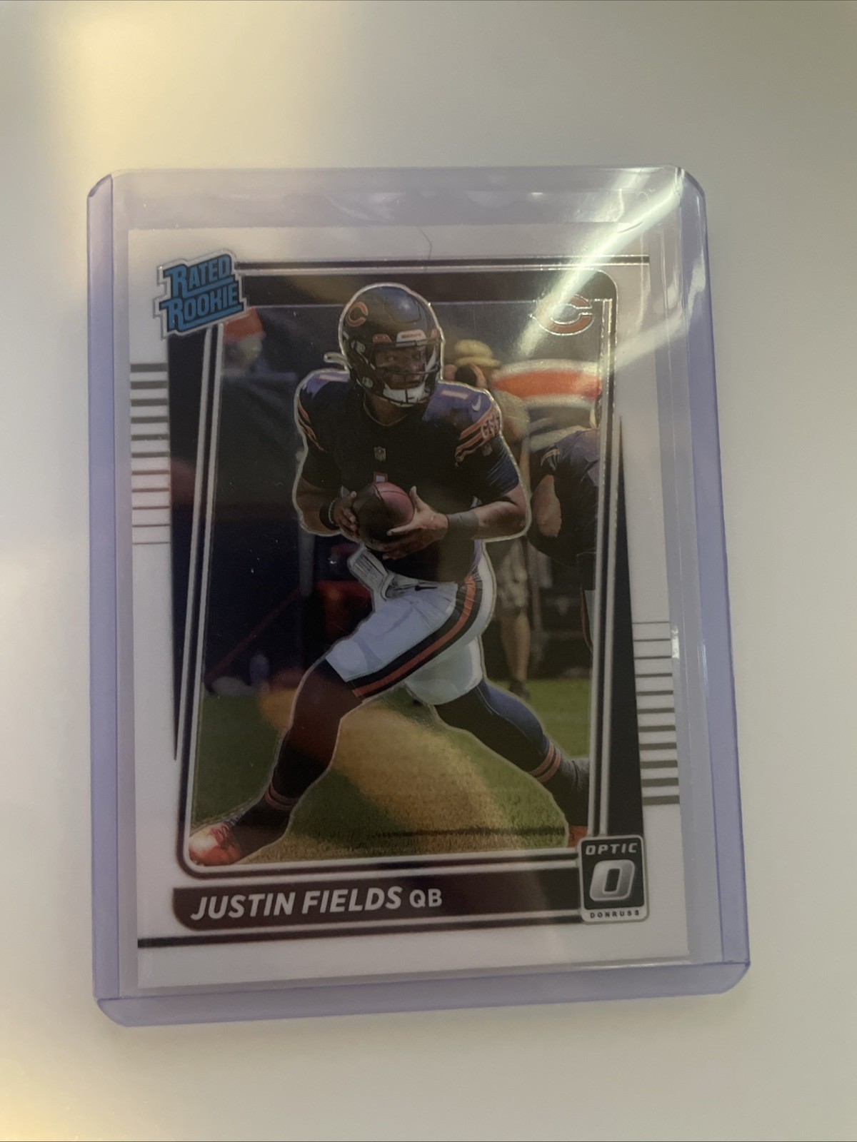 2021 Panini Donruss Optic Justin Fields #204 Rookie Card RC Base Bears🔥🔥