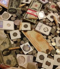 Mason Jar Silver Coin Mixed Lot | ESTATE SALE LIQUIDATION | US Silver Coins