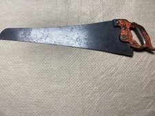 Rare Vintage Simonds ATKINS No. 65 Handsaw. 23 Inch Blade. Made In USA