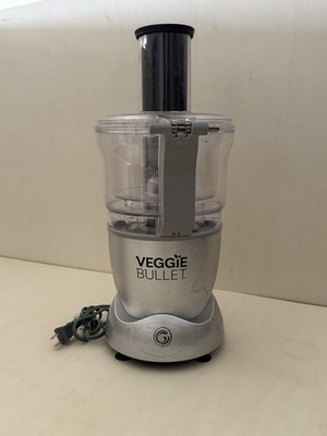 Magic Bullet Veggie Bullet VB-101  Food Processor 3 Extra Blades Tested Works