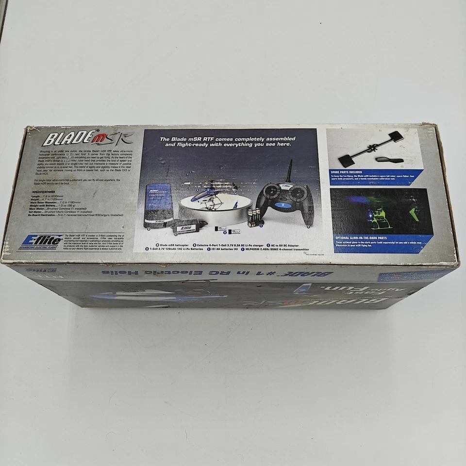 Blade mSR X RTF Flybarless Fixed Pitch Micro Helicopter Parts / Repair READ DESC - Image 4 of 4