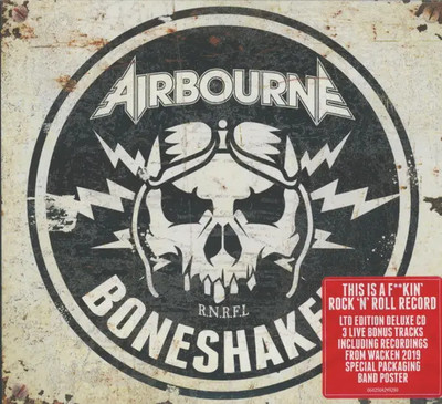 CD Airbourne Boneshaker DIGISLEEVE NEW OVP Pias/Spinefarm