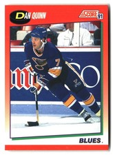 1991-92 Score Canadian English #62 Dan Quinn