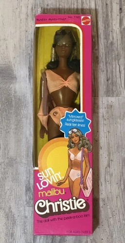 NIB Vintage 1978 Sun Lovin' Malibu Christie Doll Mattel #7745 RARE READ
