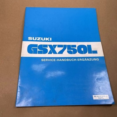Suzuki GSX750L Parts Catalogue Parts Catalogue B0228