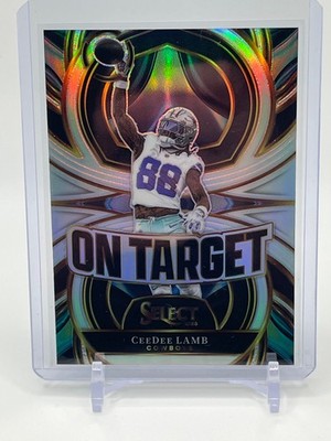 CeeDee Lamb 2025 Panini Select On Target #8 Silver Prizm