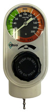Ohio Medical Vacuum Regulator PISA Intermittent Push-To-Set 200 mmHg MADE IN USA