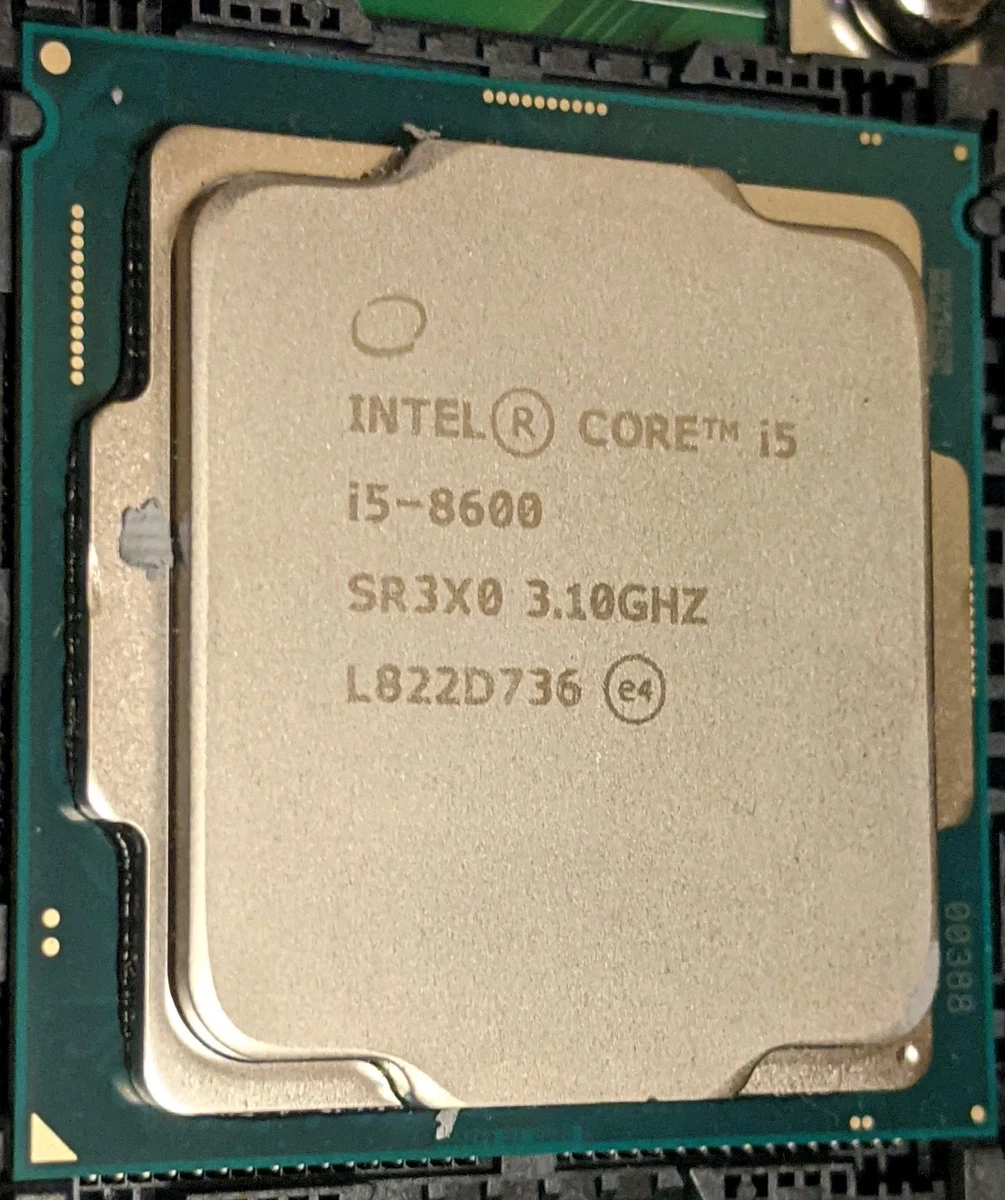 Intel Core i5-8600 Processor Model Computer Processors (CPUs) for