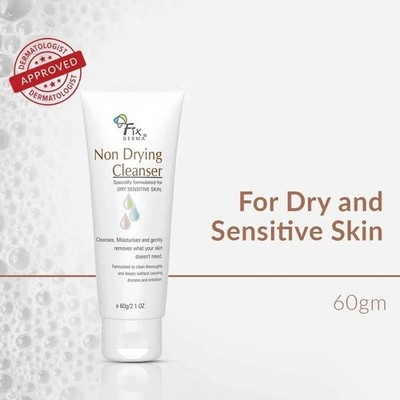 Fixderma Non Drying Cleanser, seifenfrei & pH Balanced Cleanser 60 gm
