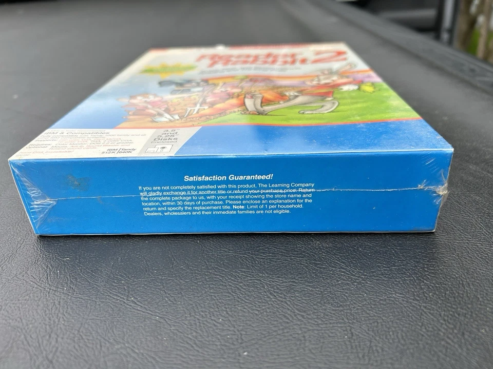 Reader Rabbit 2 The Learning Company Big Box IBM Tandy Game 3.5" NEW 1992 - Image 4 of 4