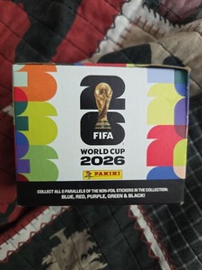 FIFA World Cup 2026 Official Sticker 25 Pack Sealed Box 