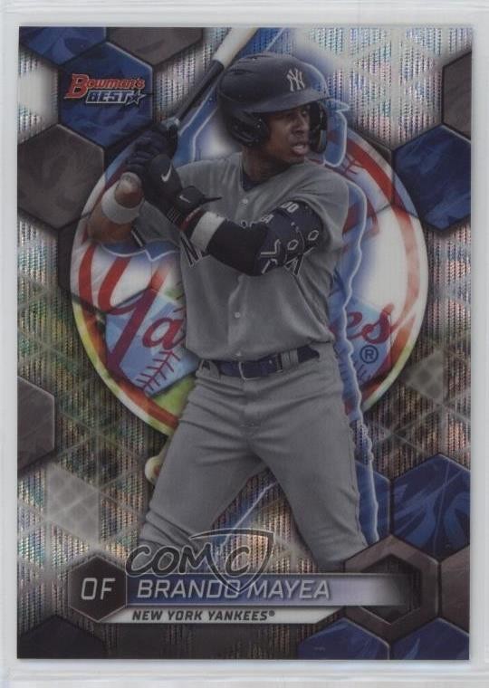 2023 Bowman's Best Top Prospects Wave Refractor Brandon Mayea Brando #TP-16 00ht