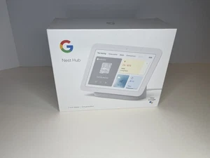 Google Nest Hub scellé 2nd Gen 7” Chalk d'affichage intelligent GA01331-US neuf SEALED