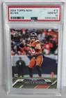 BO NIX 2024 TOPPS NOW PSA 10 GEM MT ROOKIE RC CARD #12