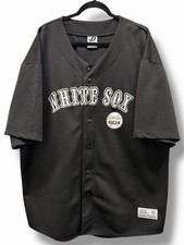 Vintage 90s Chicago White Sox MLB Dynasty Black Baseball Jersey Mens 2XL