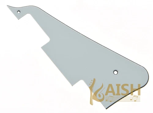 White 3 Ply LP Guitar Pickguard Scratch Plate Fits For Gibson Les Paul