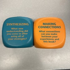 Story Comprehension Cubes Dice Large Reading Language Arts Classroom Homeschool