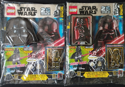LEGO Star Wars 2x Magazin 111 Darth Vader Special, mit LEGO Minifigur - Neu