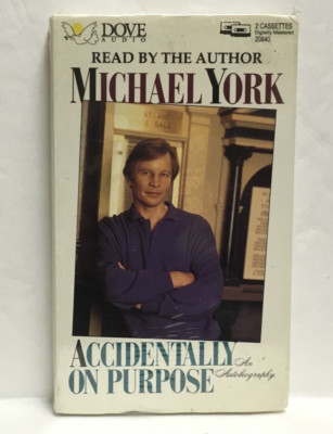 Accidentally on Purpose Audio Cassette   Audiolibro Author Michael York Sealed
