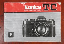 KONICA AUTOREFLEX TC INSTRUCTION BOOK/166614