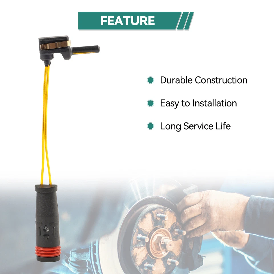 Front Rear Brake Pad Wear Sensor 4pcs for Mercedes Benz W211 W220 2115401717. - Image 4 of 4