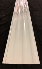 1 RV/cámper/lágrima aluminio estaño mesa revestimiento reparación polar blanco metal 10""x72""