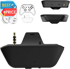 Bluetooth Transmitter Dongle for Xbox Controllers - Stereo Audio Adapter Compati