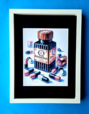 CHIARA BELLINI | AUDEMARS PIGUET COMFORT PILLS Hand Signed Authentic Print | COA