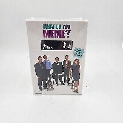 NEW What Do You Meme? - The Office Edition w/ 375 Cards - Party Game, D2 M