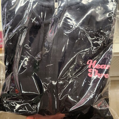 BTS BT21 TATA Hoodie black Heart Throb Official Line Friends