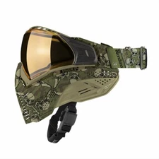 Push Unite Paintball Mask Protective Gear Goggle Sandana Olive NEW 
