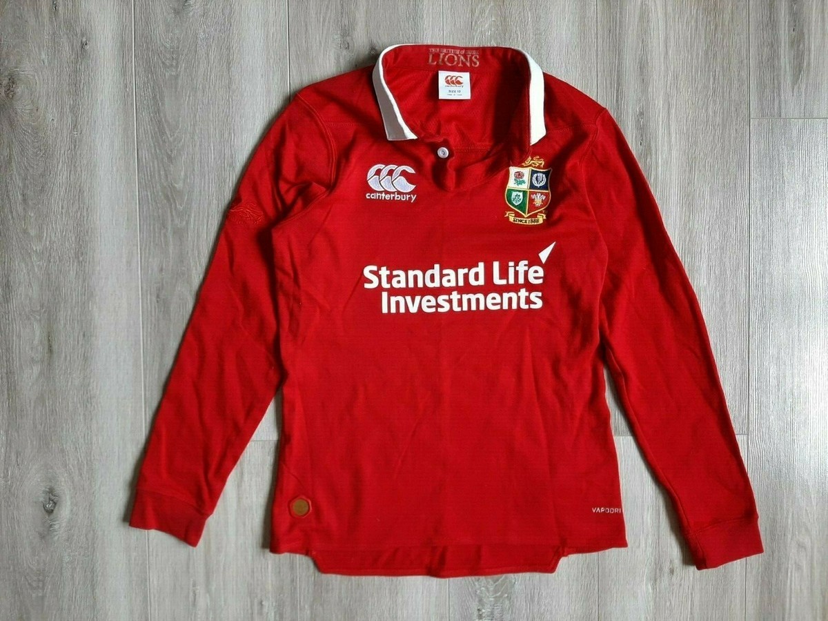 カンタベリー ライオンズ　2017 ジャケット British Lions Union Rugby Jersey 2017 Canterbury Size 12