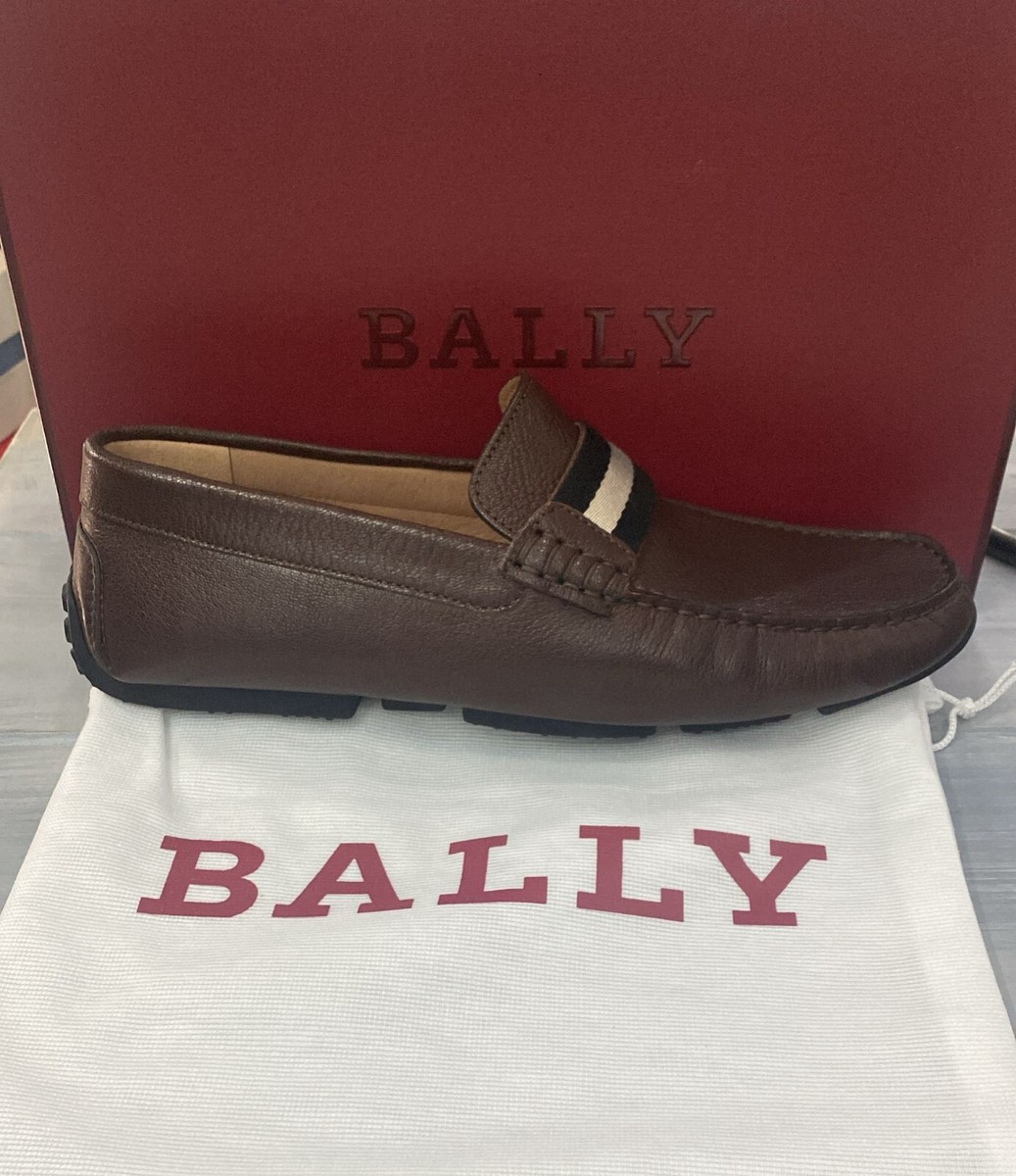 Mocassin Bally Homme Noir Taille 41 UK 7 - Cuir, Neuf Avec Emballage Et étiquettes