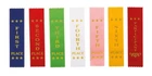 Competition Ribbons Horse Equestrian Dog Show Achievements 1st - 6th Place