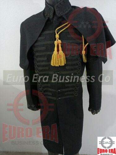 Napoleonic Black Brunswick Ducal Corps General officer Frock Coat & Officer Cord - Picture 1 of 8