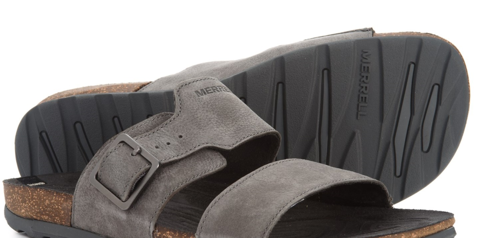 merrell downtown slide buckle sandals