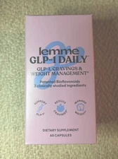 Lemme GLP-1 Daily. Reduce Cravings And Weight Management.  Made In USA. Sealed