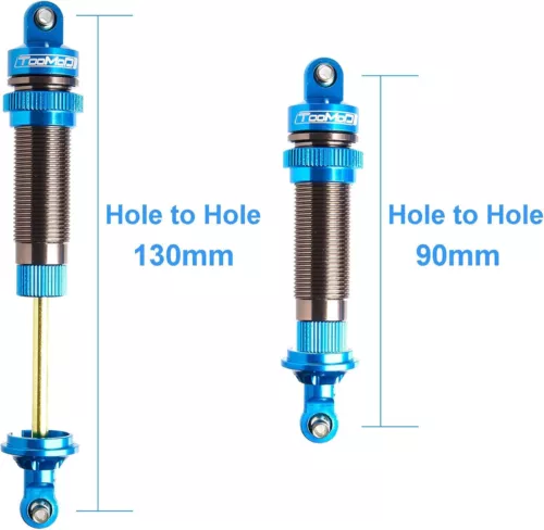 130mm 1/8 RC Oil Shock Big Bore Damper for Granite HSP HPI Upgrade Parts - Picture 2 of 3