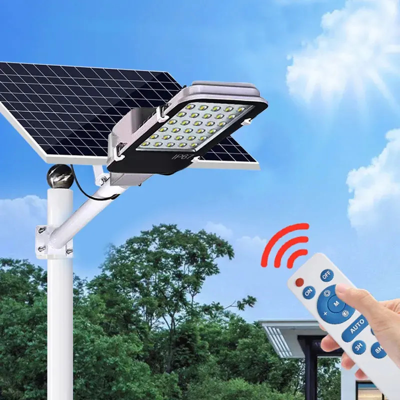 Réverbère Solaire Fendu Anti-Obscurité Étanche pour Allée Sombre et Arrière-Cour
