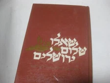 Sha'alu Shelom Yerushalayim שאלו שלום ירושלים : עיר הקודש בהלכה באגדה ובמחשבה