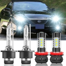 For Toyota Solara 2007 2008 Combo Hid Headlight Bulbs Low Beamled Fog Light Kit