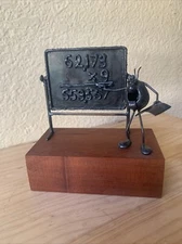 Original Flea by Greg Quayle Teacher Math Professor Sculpture Metal Art Gift