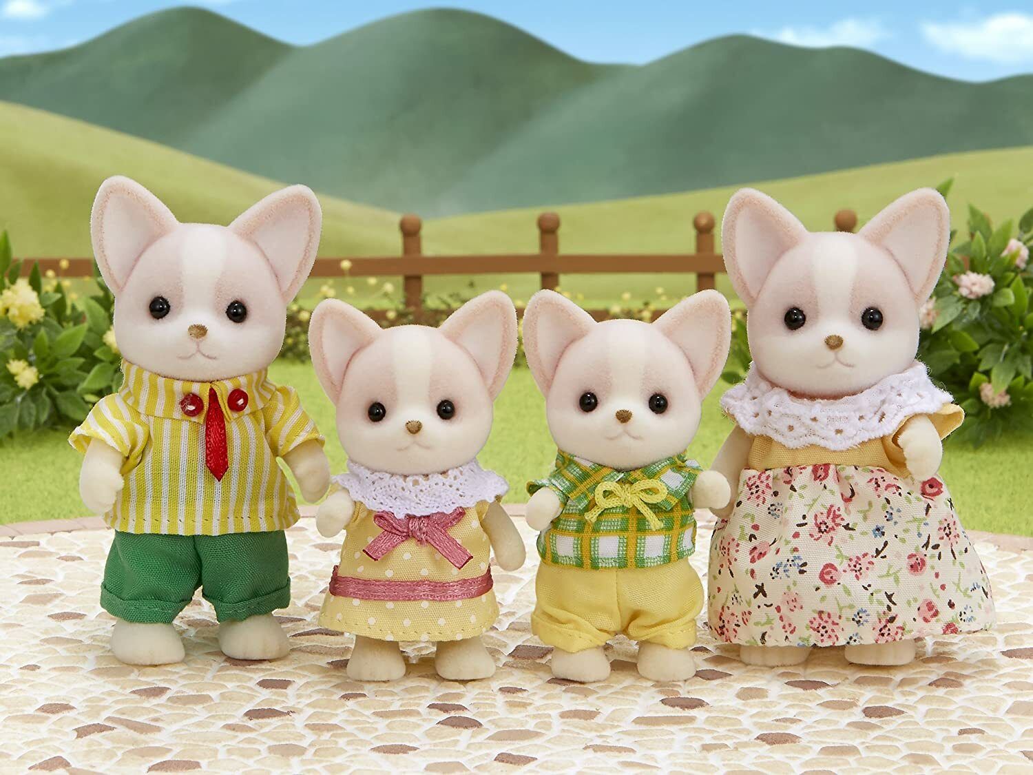 Sylvanian Families Epoch Chihuahua Family Fs-14 4905040144201 for sale online
